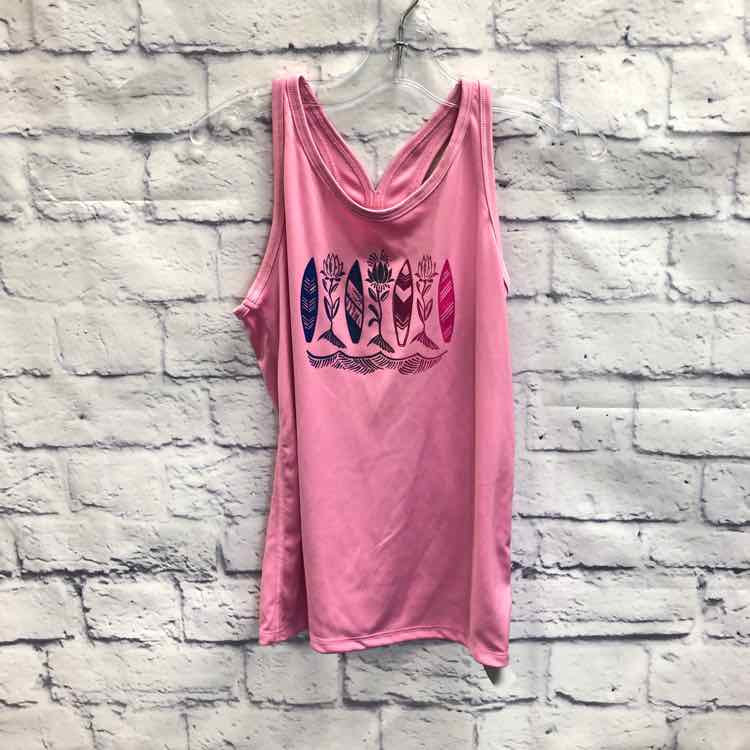 All In Motion Pink Size 7 Girls Tank Top