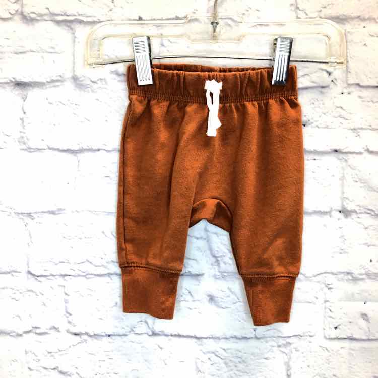 Cat & Jack Orange Size 0-3 Months Boys Pants