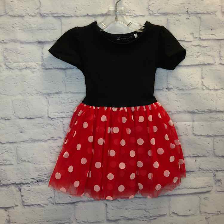 IBTom Red & Black Size 12 Months Girls Dress