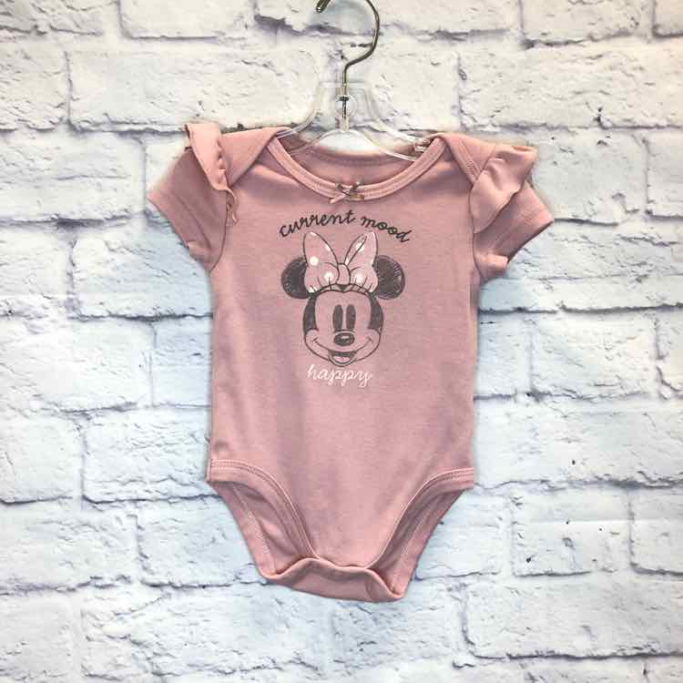 Disney Pink Size 6-9 Months Girls Bodysuit