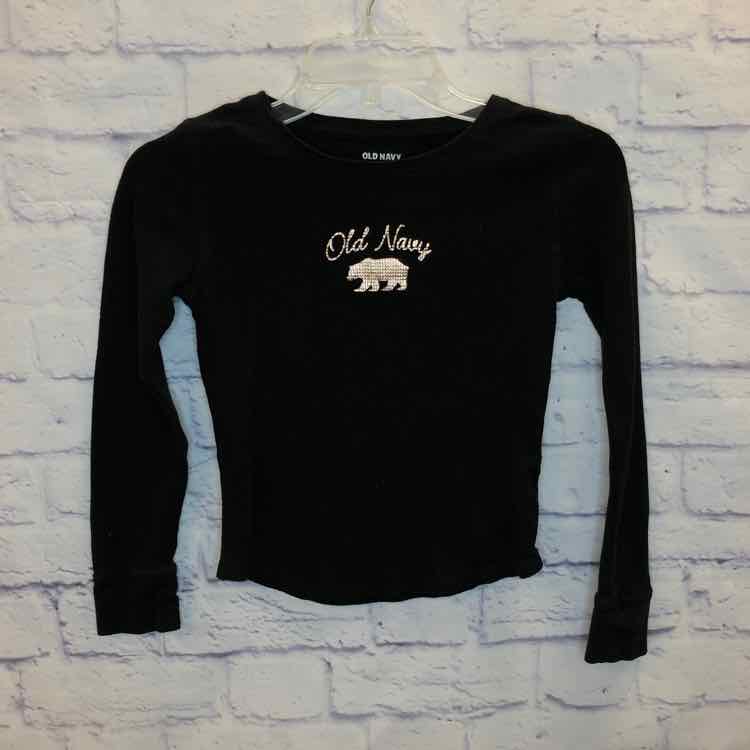 Old Navy Black Size 10 Girls Long Sleeve Shirt