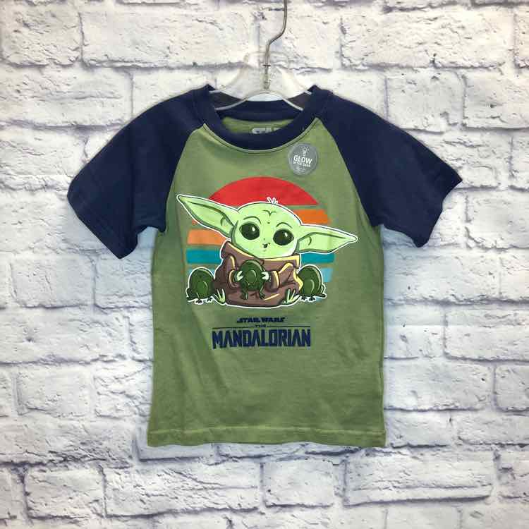 Star Wars Green Size 3T Boys Short Sleeve Shirt