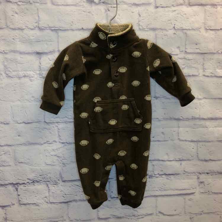 Carters Brown Size 9 Months Boys Romper