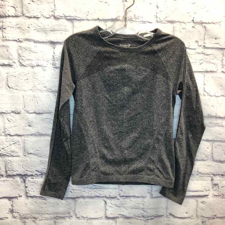 Old Navy Gray Size 8 Girls Long Sleeve Shirt