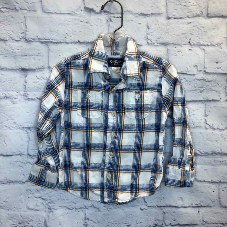 Oshkosh Blue Size 2T Boy Polo or Button Down