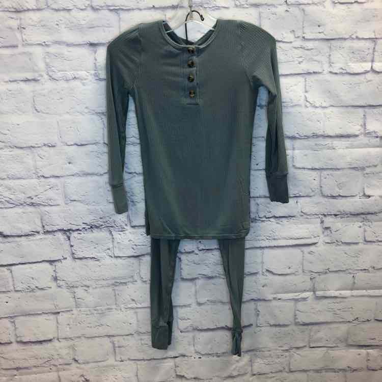 Lou Lou Green Size 6 Girls Pajamas