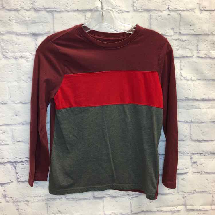 Urban Pipeline Red Size 10 Boys Long Sleeve Shirt