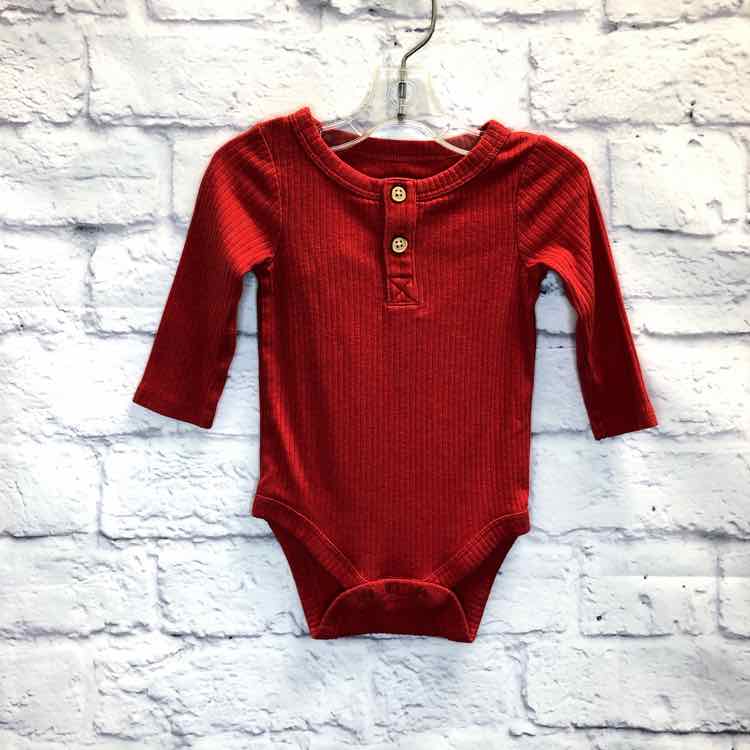 Cat & Jack Red Size 0-3 Months Girls Bodysuit