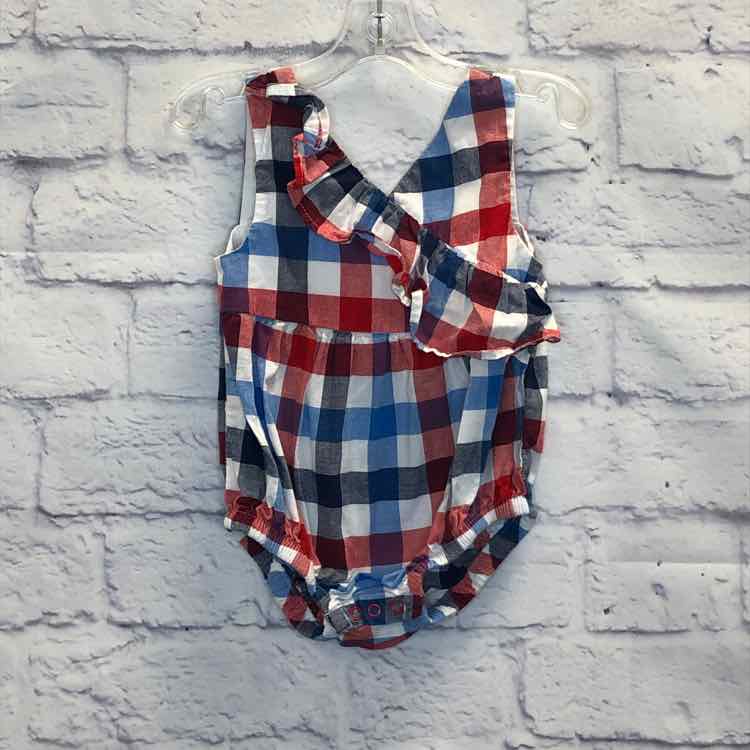 Cat & Jack RWB Size 6-9 Months Girls Romper