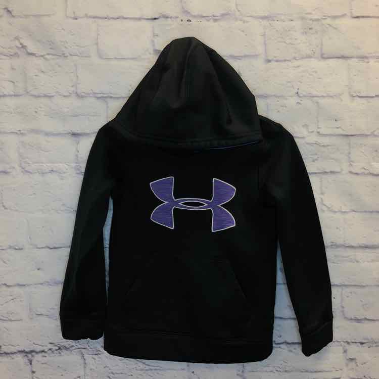 Under Armour Black Size 7 Girls Sweatshirt/Hoodie