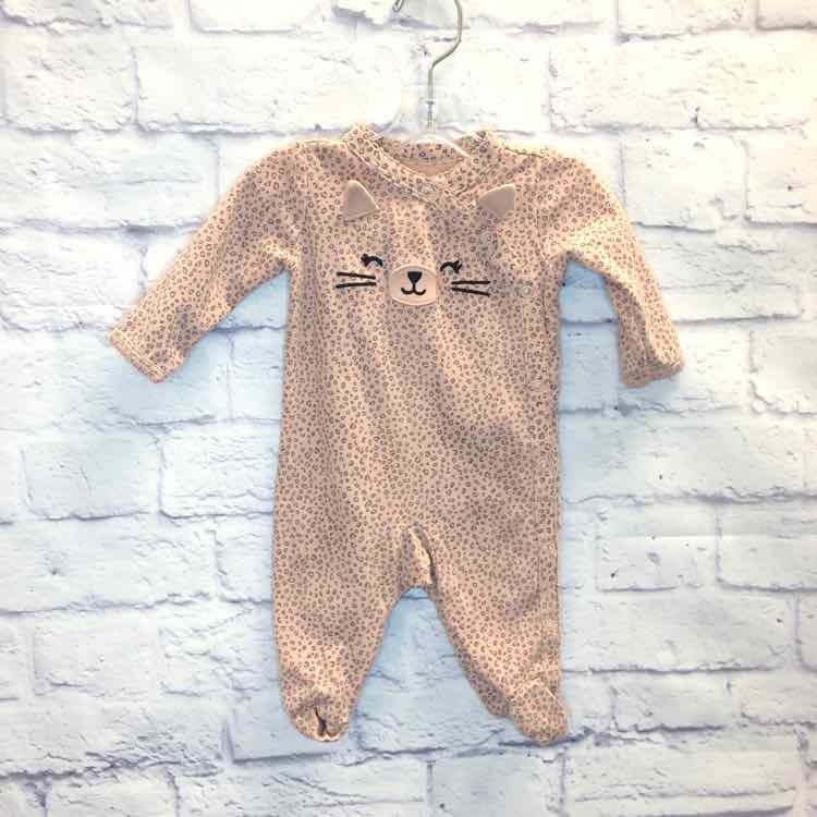 Carters Pink Size 3 Months Girls Romper
