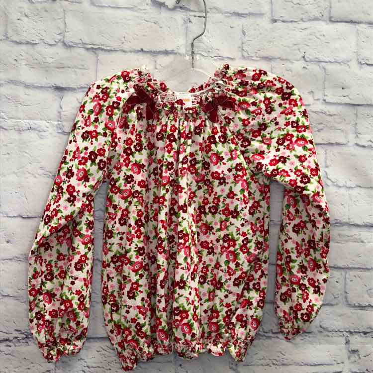 Gymboree Floral Size 8 Girls Long Sleeve Shirt