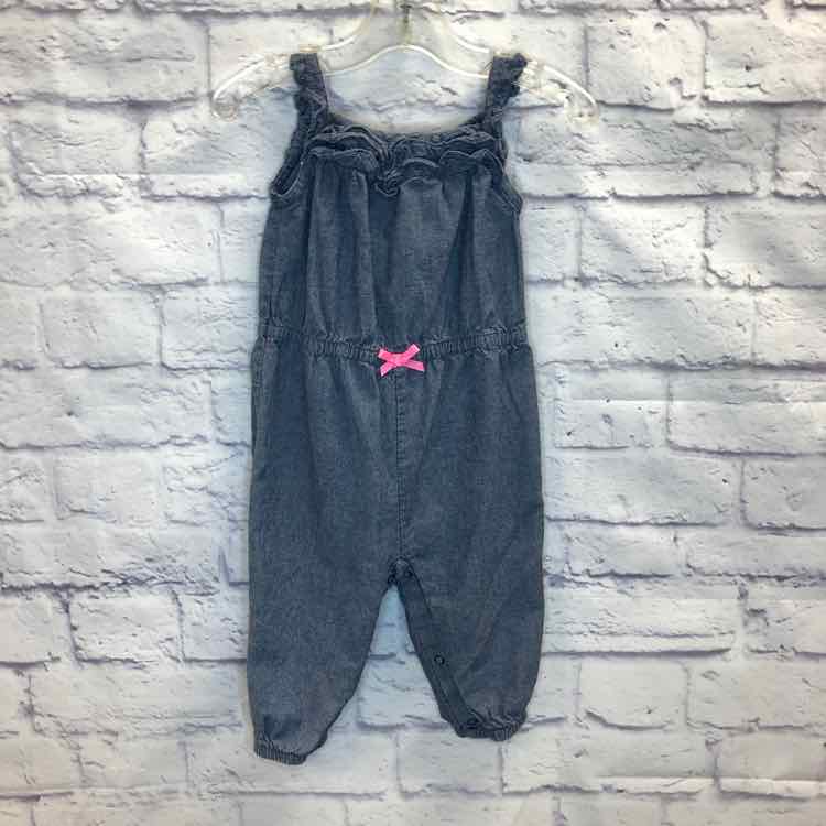 Carters Navy Size 9 Months Girls Romper