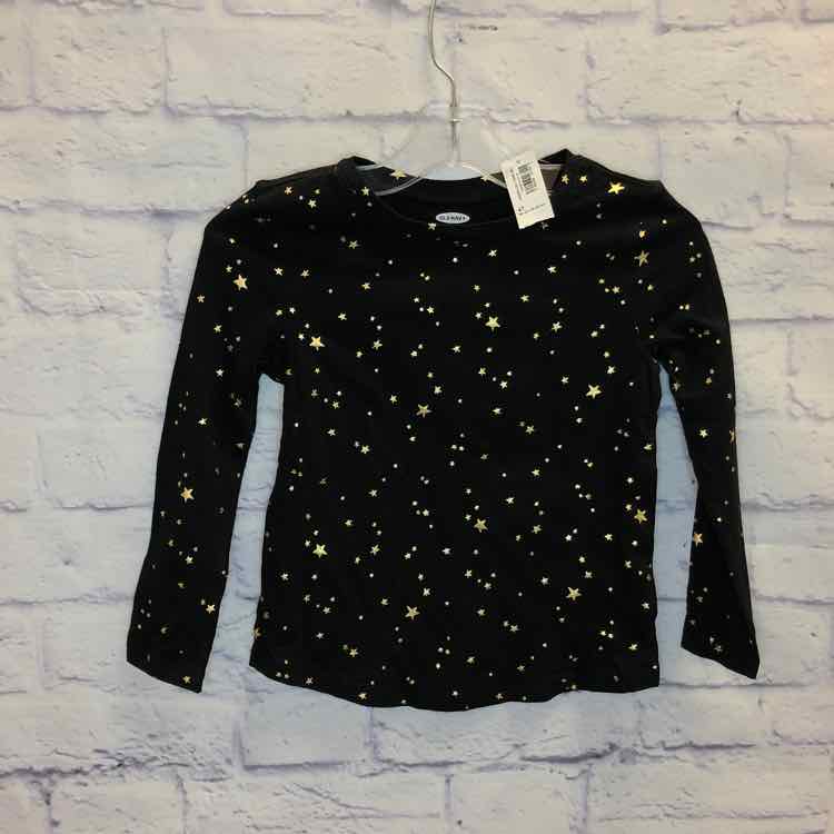 Old Navy Black Size 4T Girls Long Sleeve Shirt