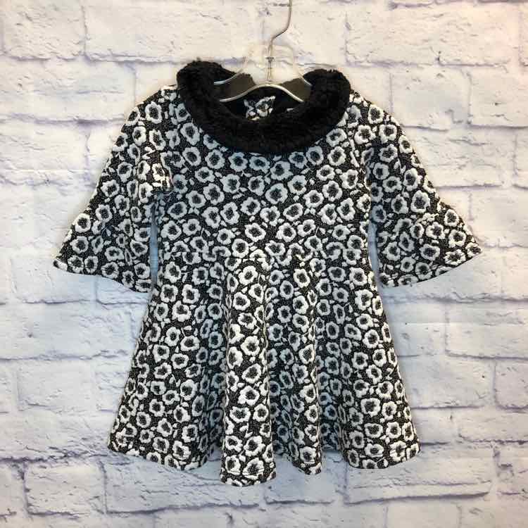Janie & Jack Black & White Size 18-24 months Girls Dress