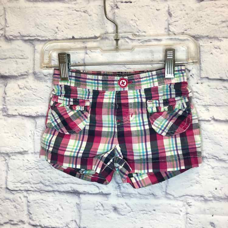 Jumping Beans Plaid Size 2T Girls Shorts