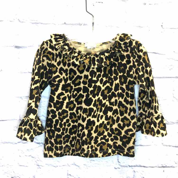 Crewcuts Animal Size 3T Girls Long Sleeve Shirt
