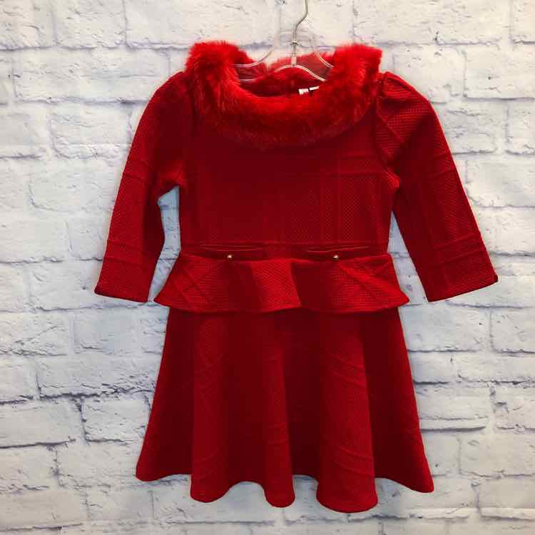 Janie & Jack Red Size 5 Girls Dress