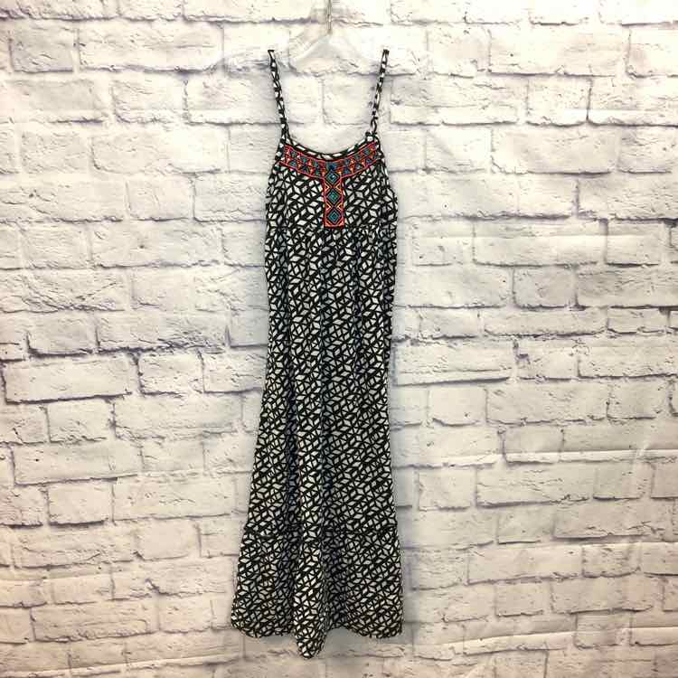 Justice Black & White Size 6 Girls Dress