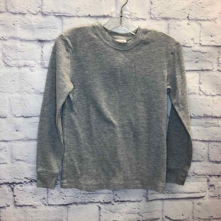 Cat & Jack Gray Size 8 Boys Long Sleeve Shirt