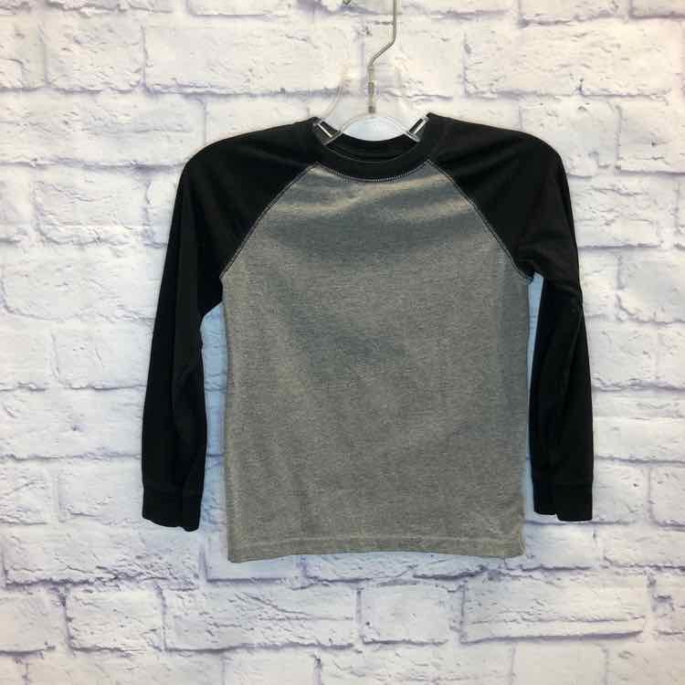 Cat & Jack Gray Size 5 Boys Long Sleeve Shirt