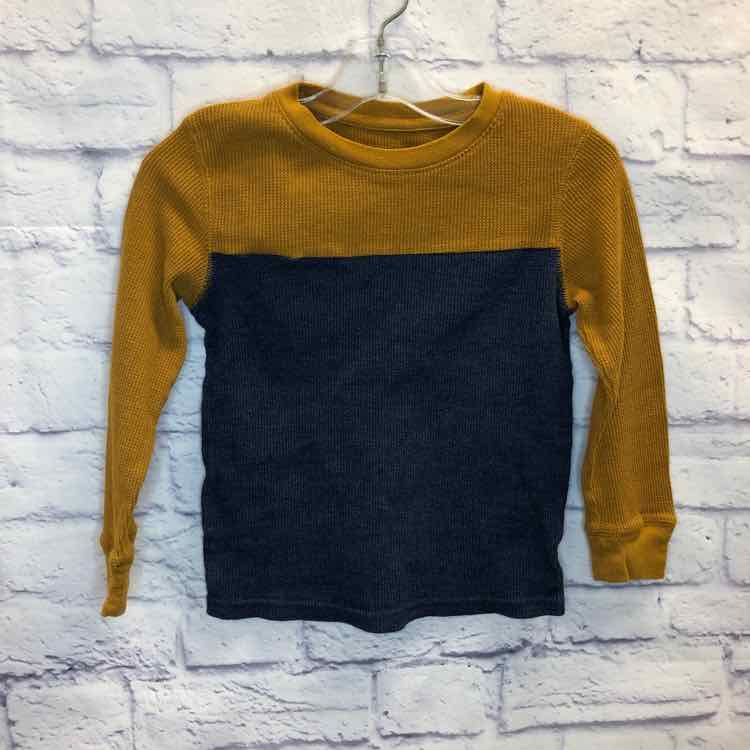Cat & Jack Navy Size 5 Boys Long Sleeve Shirt