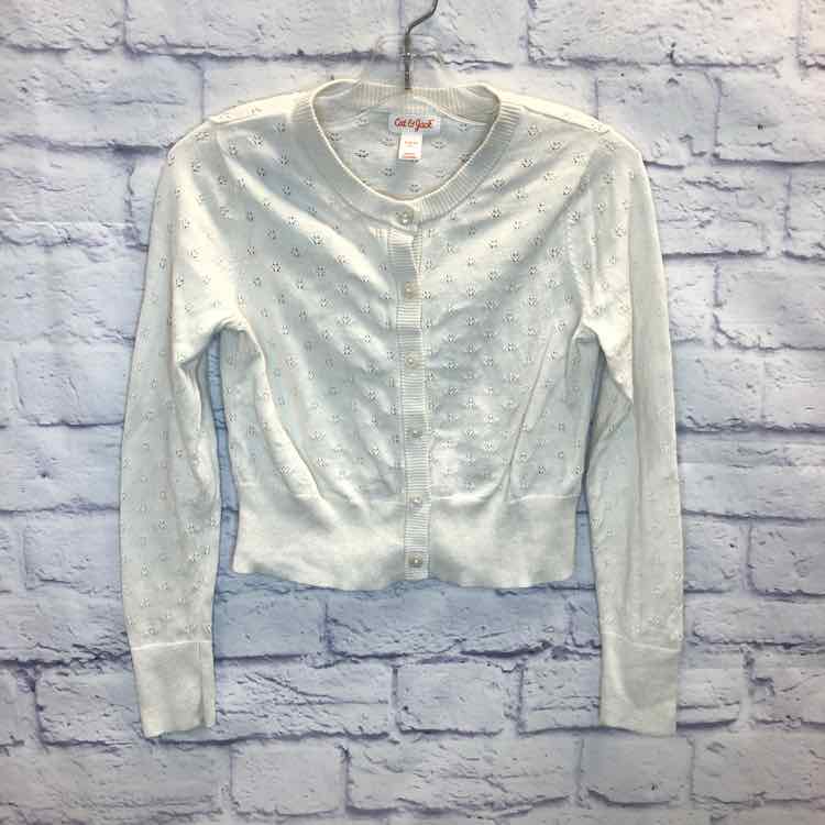 Cat & Jack White Size 6 Girls Sweater