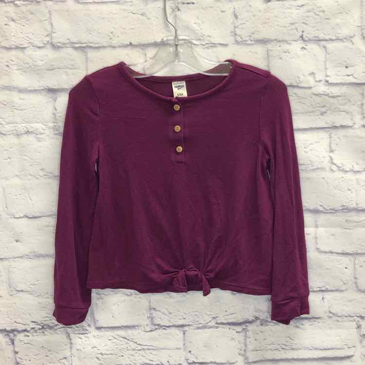 Oshkosh Purple Size 5 Girls Long Sleeve Shirt