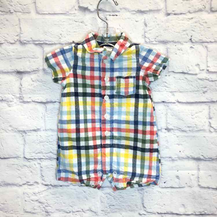 Carters Multi-Color Size 3 Months Boys Romper
