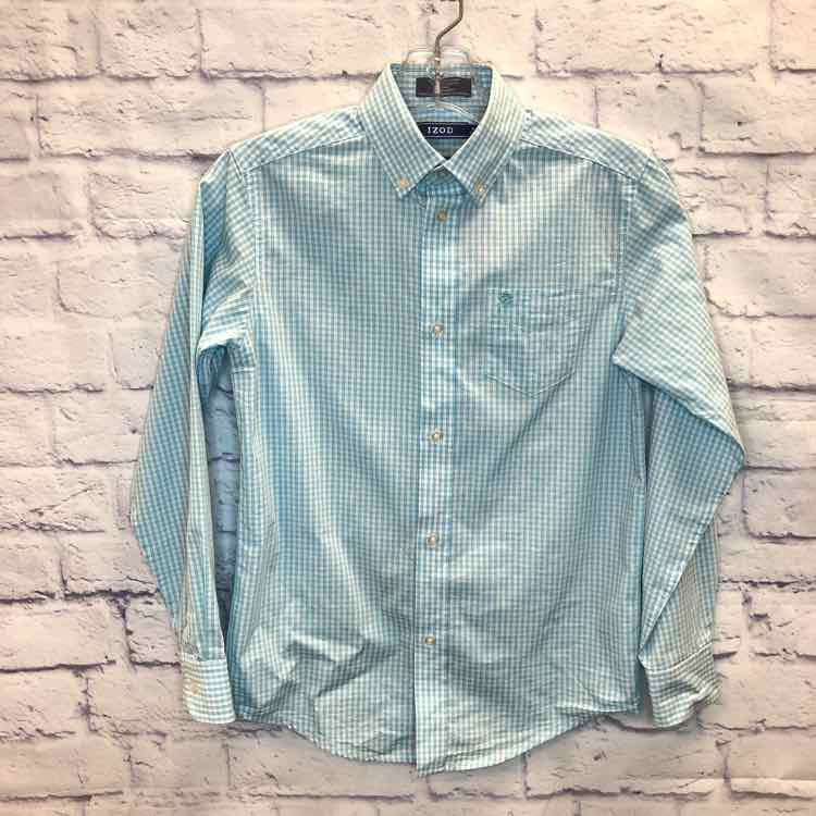 Izod Blue Size 10 Boy Polo or Button Down