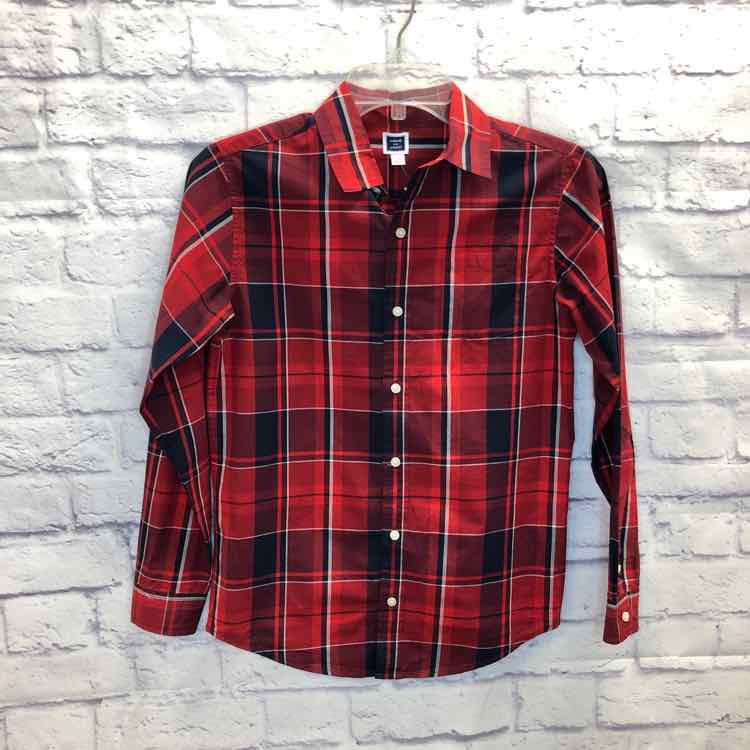 Janie & Jack Red Size 12 Boy Polo or Button Down