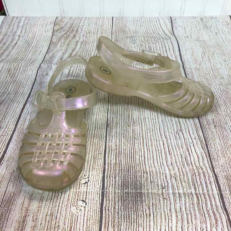 Cat & Jack Iridescent Size 8 Girls Sandals