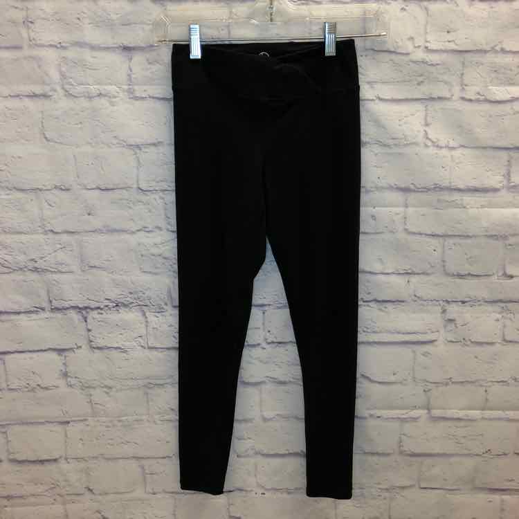 90 Degrees by Reflex Black Size 10 Girls Leggings