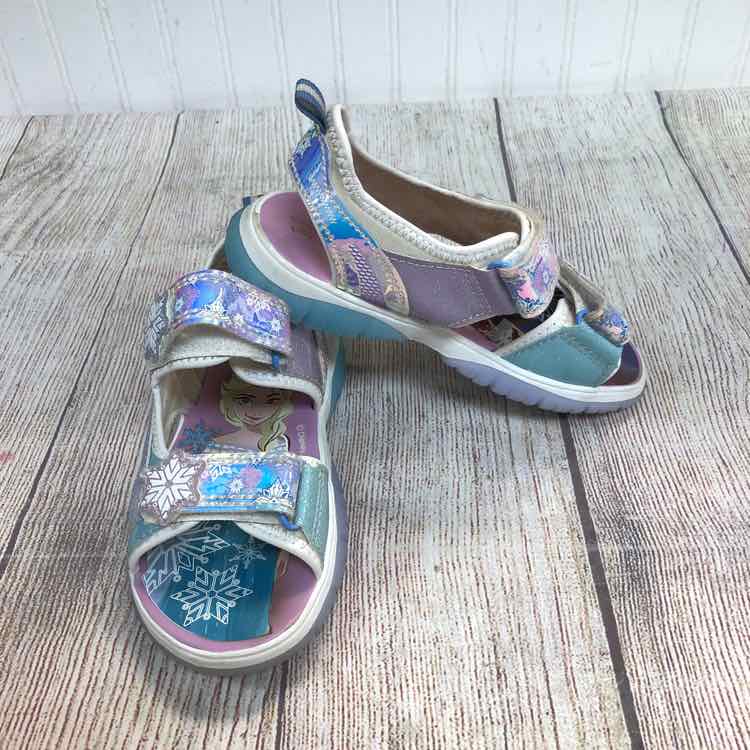 Frozen Blue Size 11 Girls Sandals