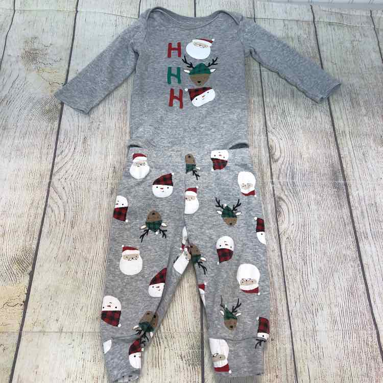 Just One You Gray Size 9 Months Boys 2 Piece Outfit