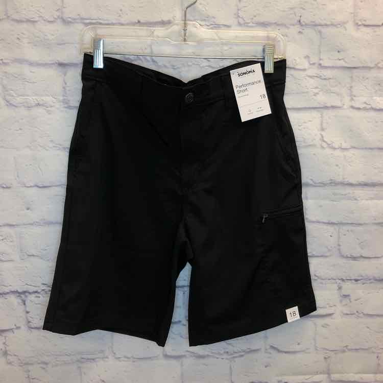Sonoma Black Size 18 Boys Shorts