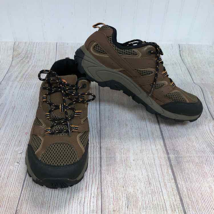 Merrell Brown Size 5 Boys Hiking Shoes