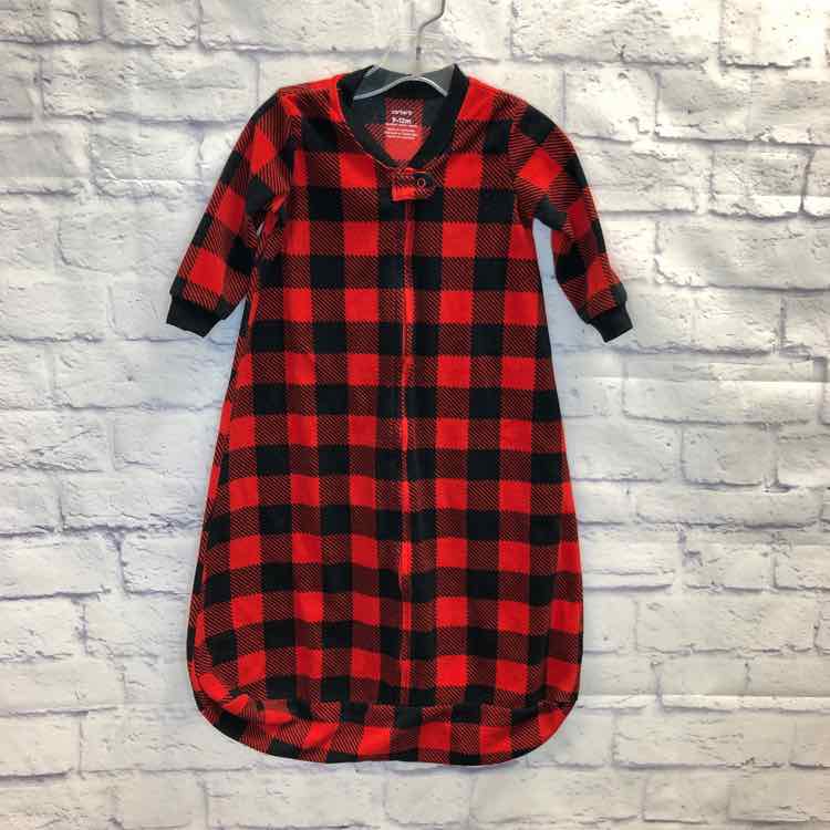 Carters Red & Black Size 9-12 Months Boys Sleep Sack
