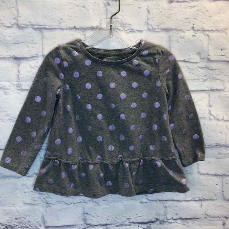 Gymboree Gray Size 2T Girls Long Sleeve Shirt