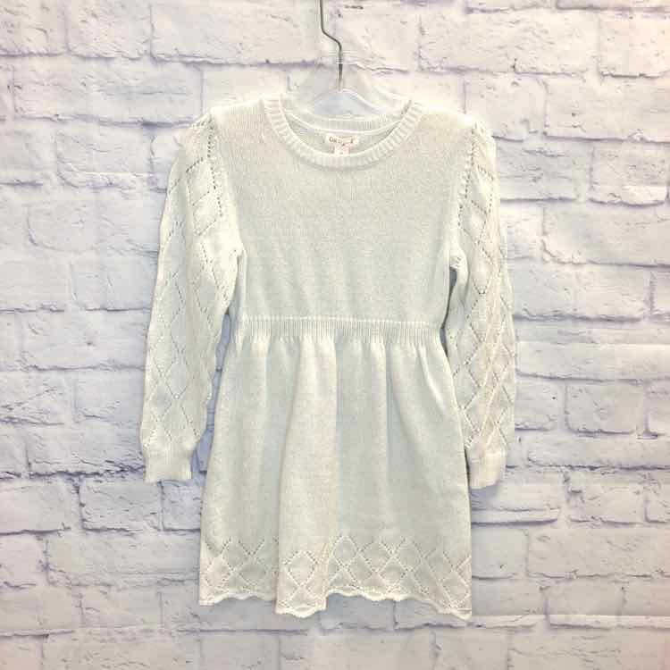 Cat & Jack White Size 5 Girls Dress