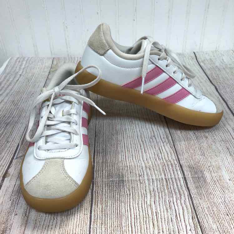 Adidas White Size 2.5 Girls Sneakers