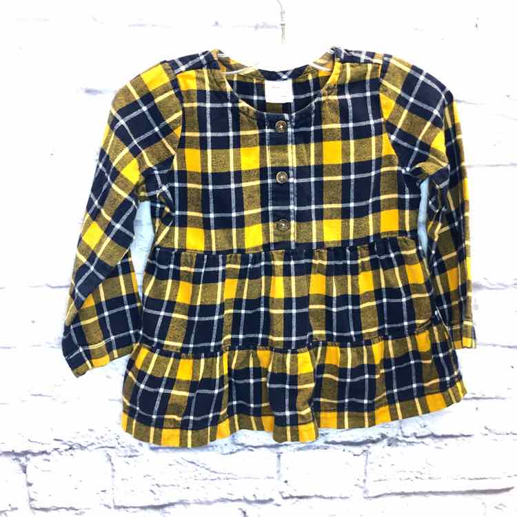 Hanna Andersson Yellow Size 4T Girls Long Sleeve Shirt