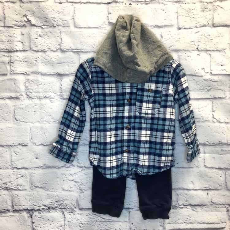 Carters Blue Size 24 Months Boys 2 Piece Outfit