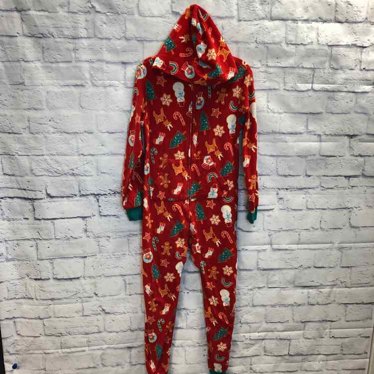 Cat & Jack Red Size 7 Fleece Girls One Piece