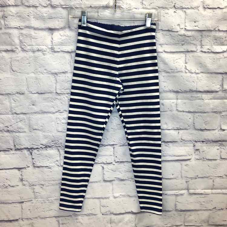Tea Stripe Size 8 Girls Leggings