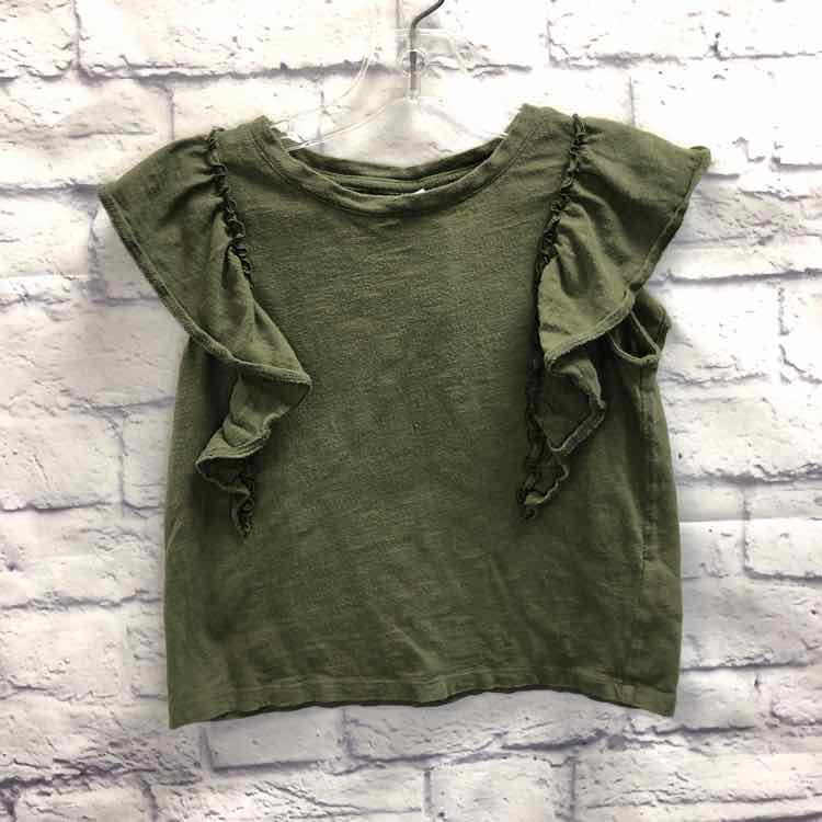 Old Navy Green Size 8 Girls Short Sleeve Shirt