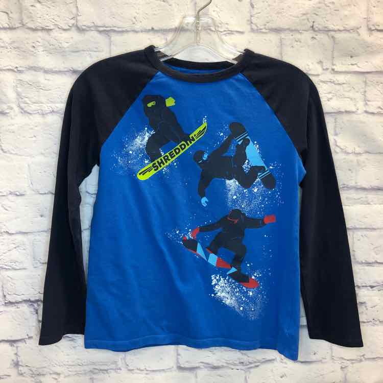Gap Blue Size 10 Boys Long Sleeve Shirt