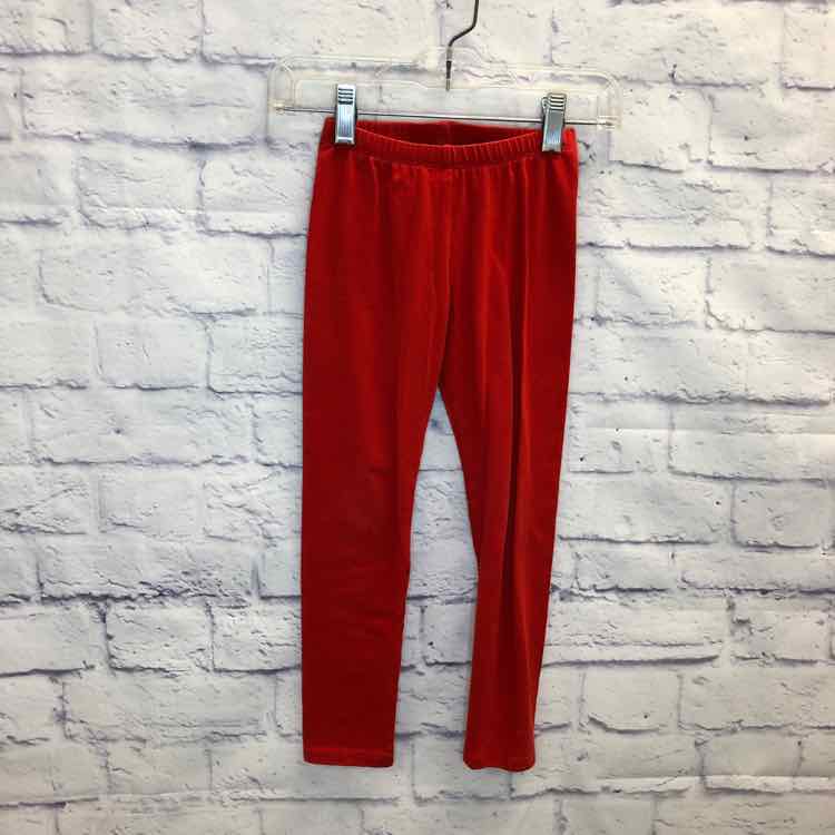 Cat & Jack Red Size 5 Girls Leggings