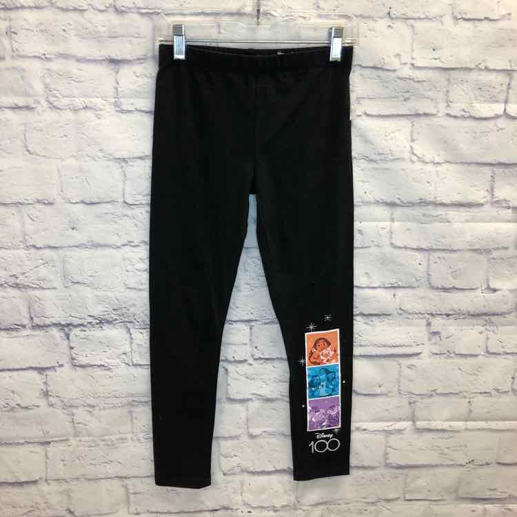 Disney Black Size 7 Girls Leggings