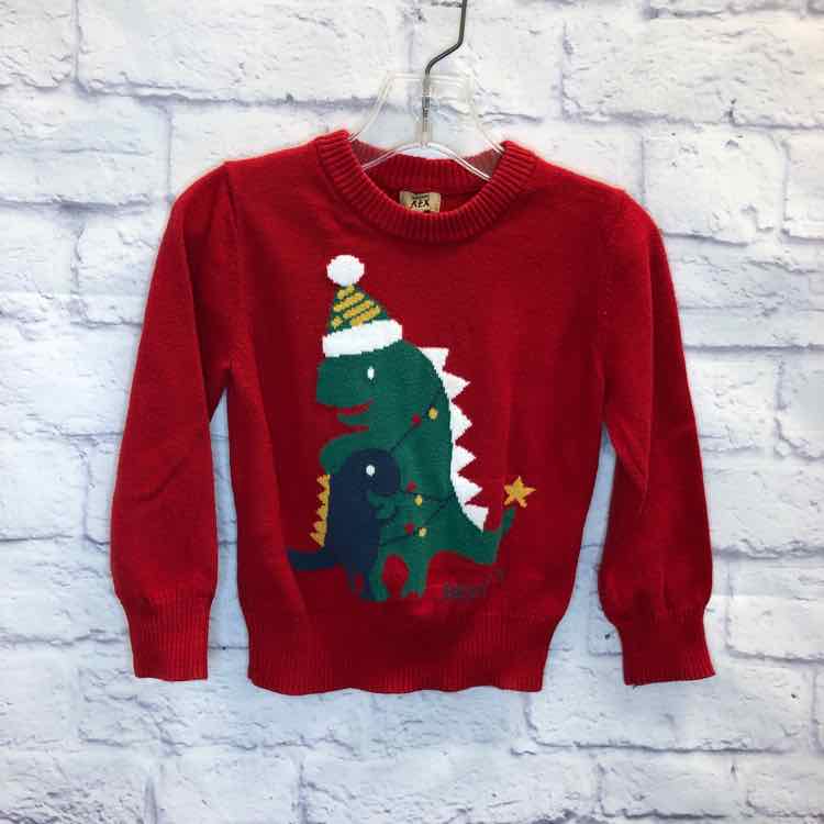 Maximus Rex Red Size 2T Boys Sweater